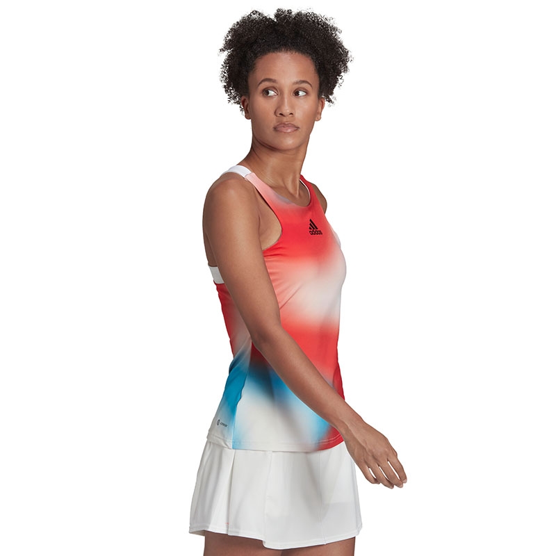 Adidas Primeblue Y Women s Tennis Tank Burgundy red